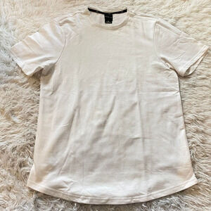 Grand AC Short Sleeve Cotton Crew Casual T-Shirt Mens White Size Medium